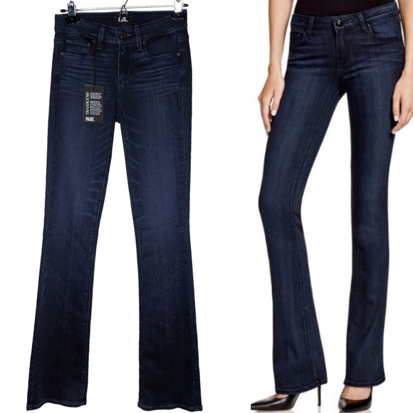 paige manhattan mid rise slim boot